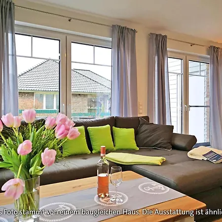 Holiday home In Burhave Mit Grosser Terrasse
